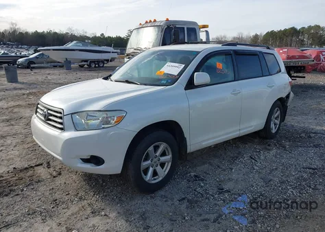 2008 Toyota Highlander z USA, uszkodzony, nr VIN JTEDS41A782001152